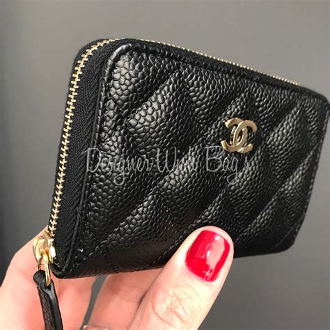 chanel small wallet france|Chanel small wallet with zipper.